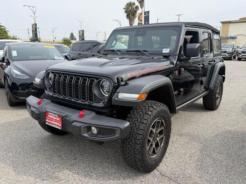 Black Clearcoat 2024 Jeep Wrangler Rubicon