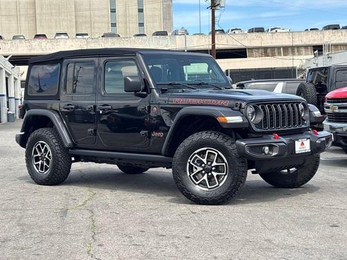 Black Clearcoat 2024 Jeep Wrangler Rubicon