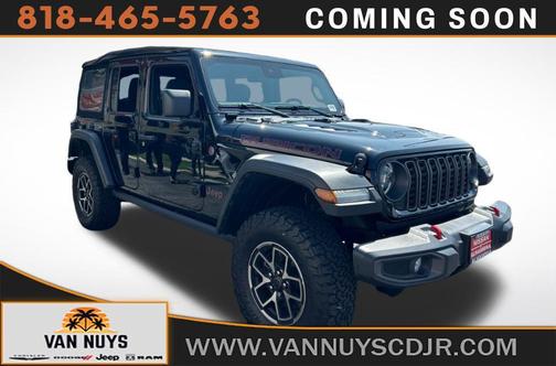 Black Clearcoat 2024 Jeep Wrangler Rubicon