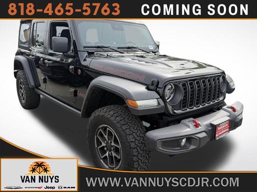 Black Clearcoat 2024 Jeep Wrangler Rubicon