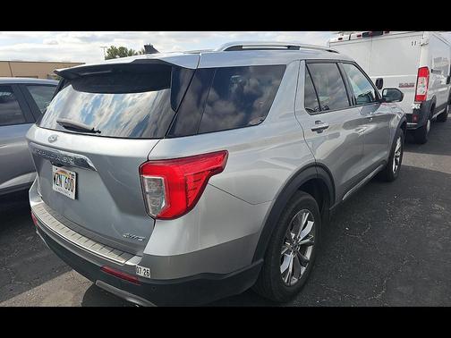 Iconic Silver 2024 Ford Explorer Limited