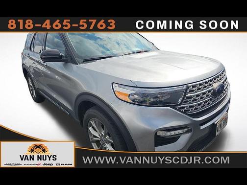 Iconic Silver 2024 Ford Explorer Limited