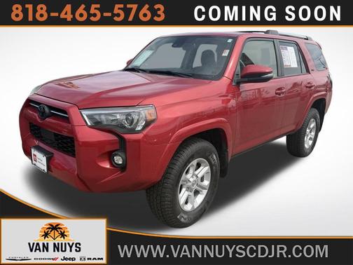 Barcelona Red Metallic 2022 Toyota 4Runner SR5 Premium
