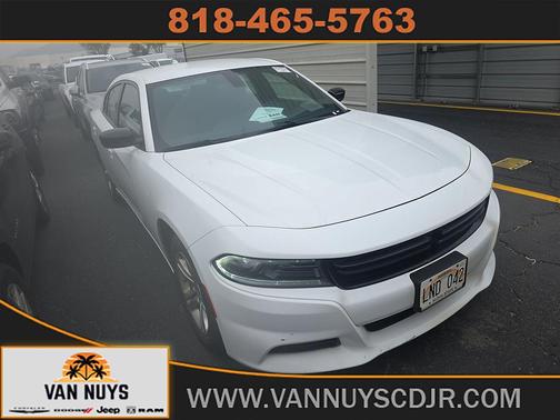 White Knuckle Clear Coat 2023 Dodge Charger SXT