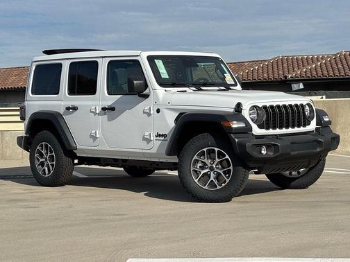 Bright White Clearcoat 2026 Jeep Wrangler Sport S