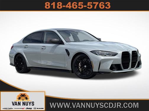 Brooklyn Gray Metallic 2021 BMW M3 Competition