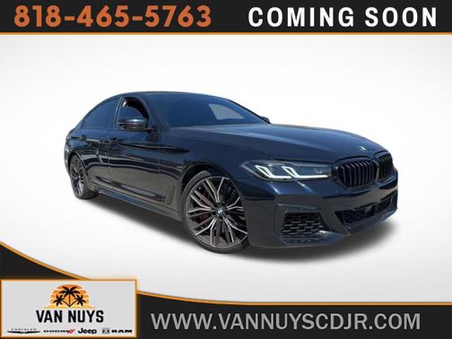 Carbon Black Metallic 2023 BMW M550 i Xdrive