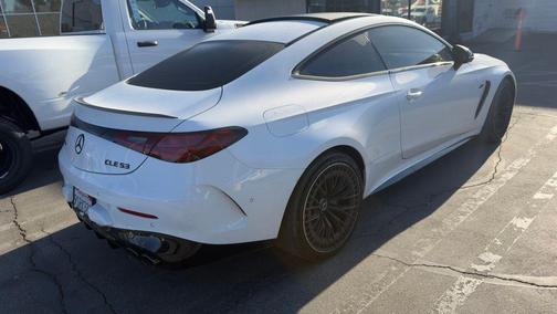 MANUFAKTUR Moonlight White Metallic 2024 Mercedes-Benz AMG CLE 53 4MATIC+