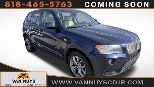 Deep Sea Blue Metallic 2014 BMW X3 xDrive35i