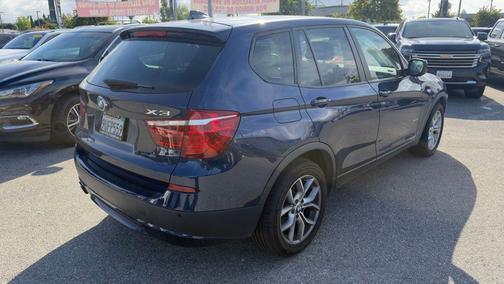 Deep Sea Blue Metallic 2014 BMW X3 xDrive35i