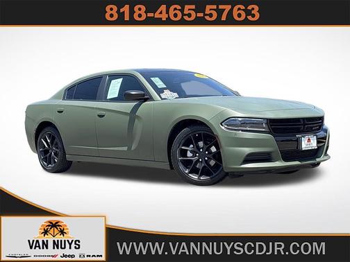 Pitch Black Clearcoat 2022 Dodge Charger SXT
