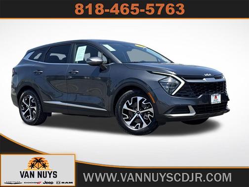 Gray 2024 Kia Sportage EX