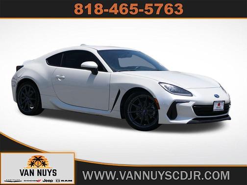 Crystal White Pearl 2023 Subaru BRZ Limited
