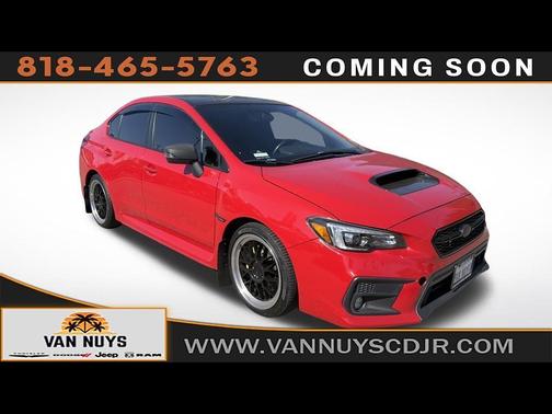 Pure Red 2019 Subaru WRX Limited
