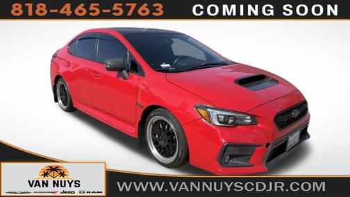 Pure Red 2019 Subaru WRX Limited