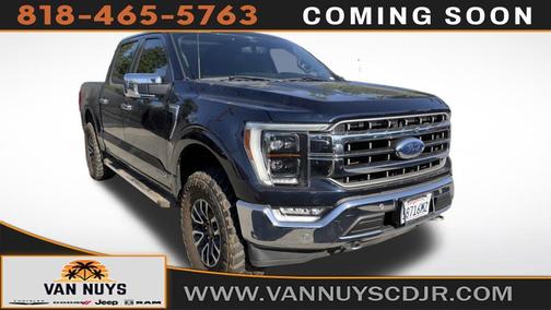 Blue Metallic 2023 Ford F-150 Lariat