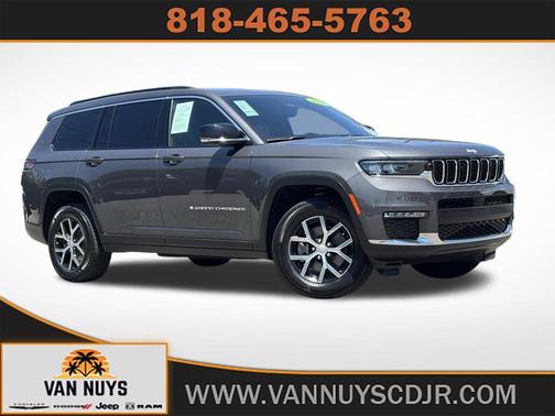 Baltic Gray Metallic Clearcoat 2024 Jeep Grand Cherokee L Limited