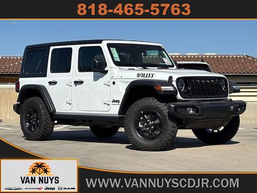 Bright White Clearcoat 2026 Jeep Wrangler Willys
