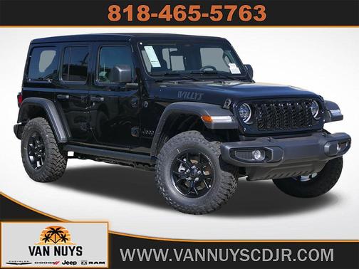 Black Clearcoat 2026 Jeep Wrangler Willys