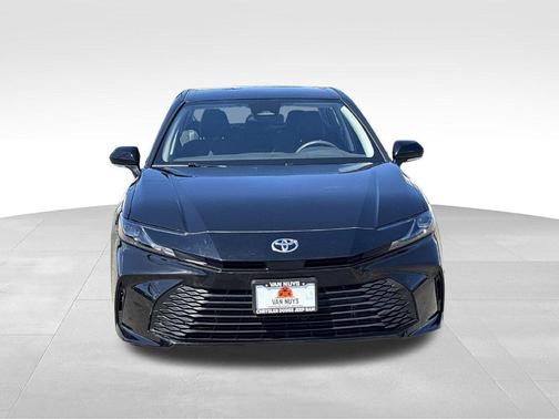 Midnight Black Metallic 2025 Toyota Camry LE