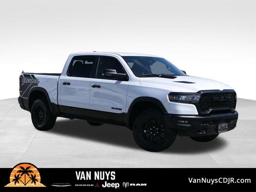 Bright White Clearcoat 2025 RAM 1500 Rebel