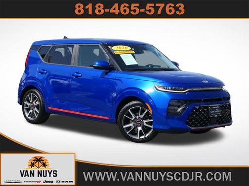 Neptune Blue 2020 Kia Soul GT-Line Turbo