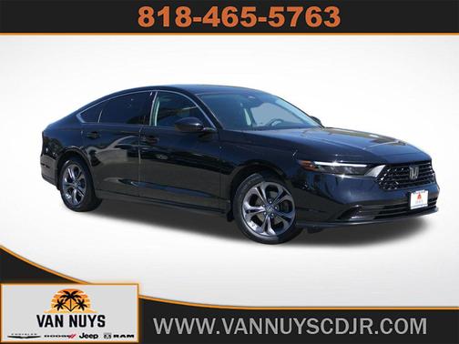 Crystal Black Pearl 2023 Honda Accord EX