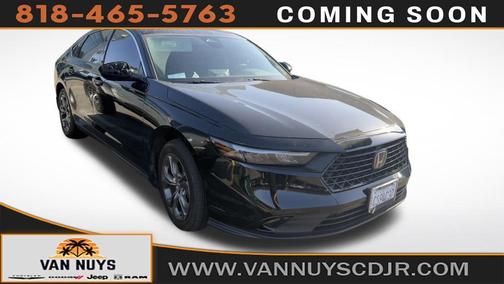 Crystal Black Pearl 2023 Honda Accord EX