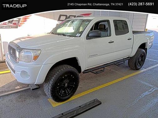 White 2006 Toyota Tacoma Double Cab