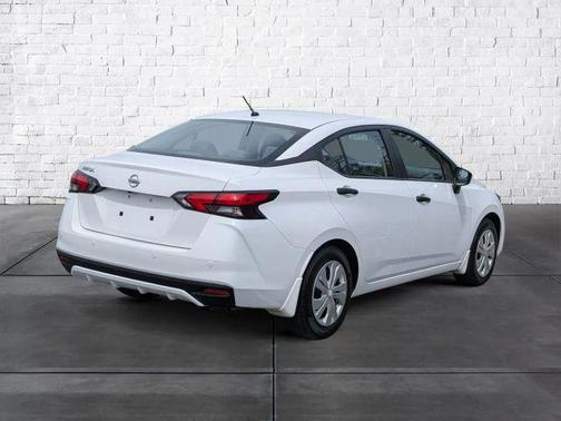 Cloud White 2021 Nissan Versa S