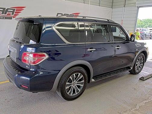 Blue 2020 Nissan Armada SL