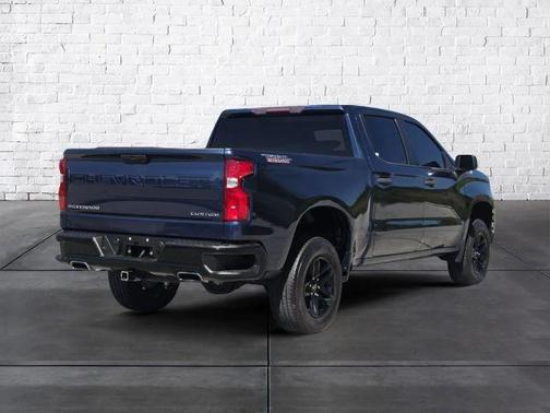Blue 2021 Chevrolet Silverado 1500 Custom Trail Boss