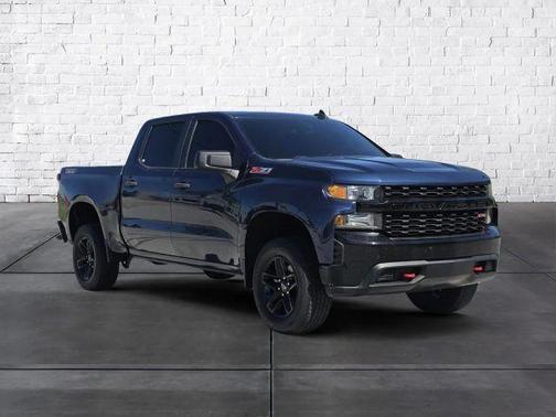Blue 2021 Chevrolet Silverado 1500 Custom Trail Boss