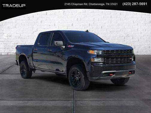 Blue 2021 Chevrolet Silverado 1500 Custom Trail Boss
