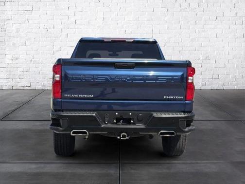 Blue 2021 Chevrolet Silverado 1500 Custom Trail Boss