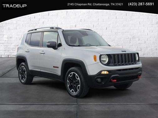 Silver 2015 Jeep Renegade Trailhawk