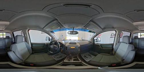 Silver 2004 Nissan Titan Crew Cab