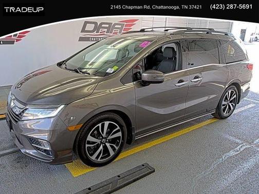 Gray 2020 Honda Odyssey Elite