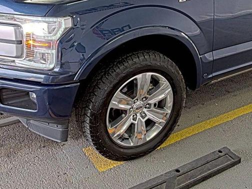 Blue 2018 Ford F-150 Platinum