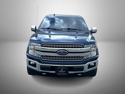 Blue 2018 Ford F-150 Lariat