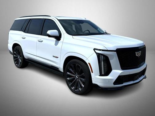 Crystal White Tri-Coat 2025 Cadillac Escalade V-Series