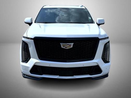Crystal White Tri-Coat 2025 Cadillac Escalade V-Series