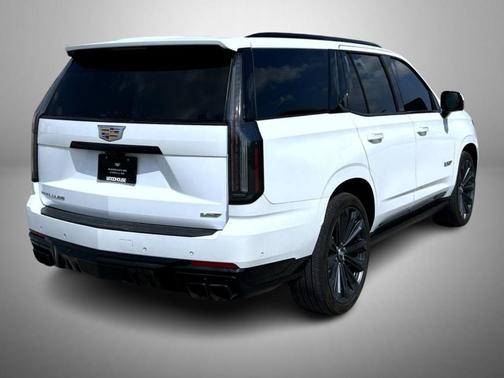 Crystal White Tri-Coat 2025 Cadillac Escalade V-Series