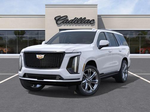 Vibrant White 2026 Cadillac Escalade Platinum Sport