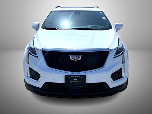 Crystal White Tri-Coat 2024 Cadillac XT5 Sport