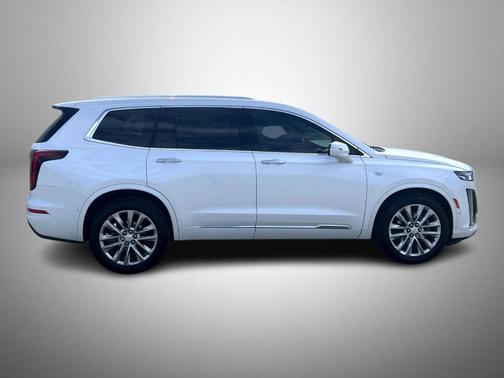 Crystal White Tri-Coat 2021 Cadillac XT6 Premium Luxury FWD