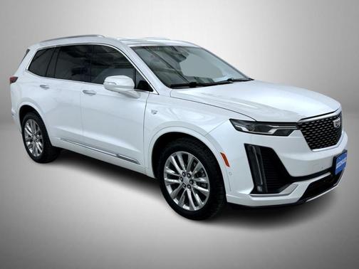 Crystal White Tri-Coat 2021 Cadillac XT6 Premium Luxury FWD