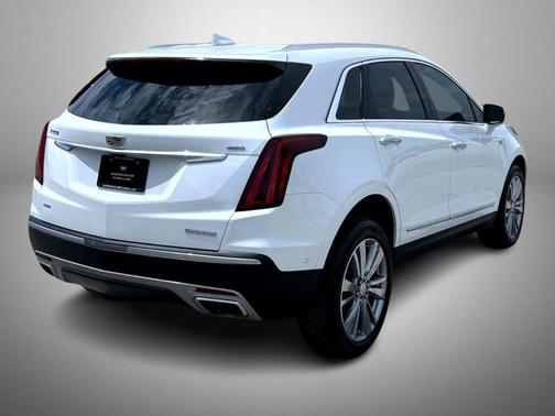Crystal White Tri-Coat 2023 Cadillac XT5 Premium Luxury