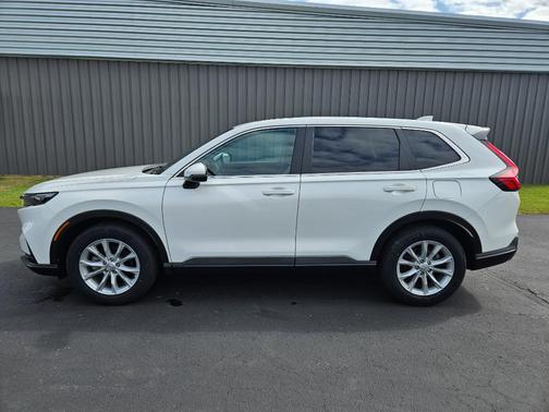 Platinum White Pearl 2023 Honda CR-V EX