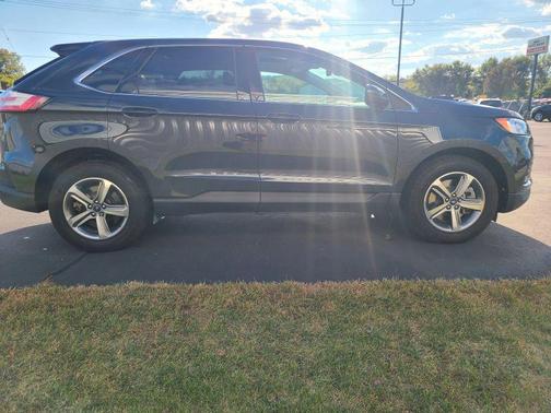 Lithium Gray 2021 Ford Edge SEL